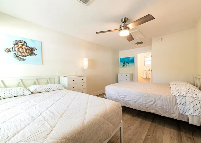 2bd 2ba Sunview 1 2mins To Beachpool! Clearwater Beach